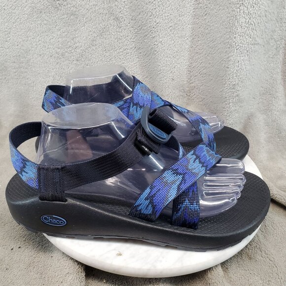 Chaco Shoes Mens Size 10 Ariel Blue Synthetic Z1 Classic Sandals - Picture 4 of 11